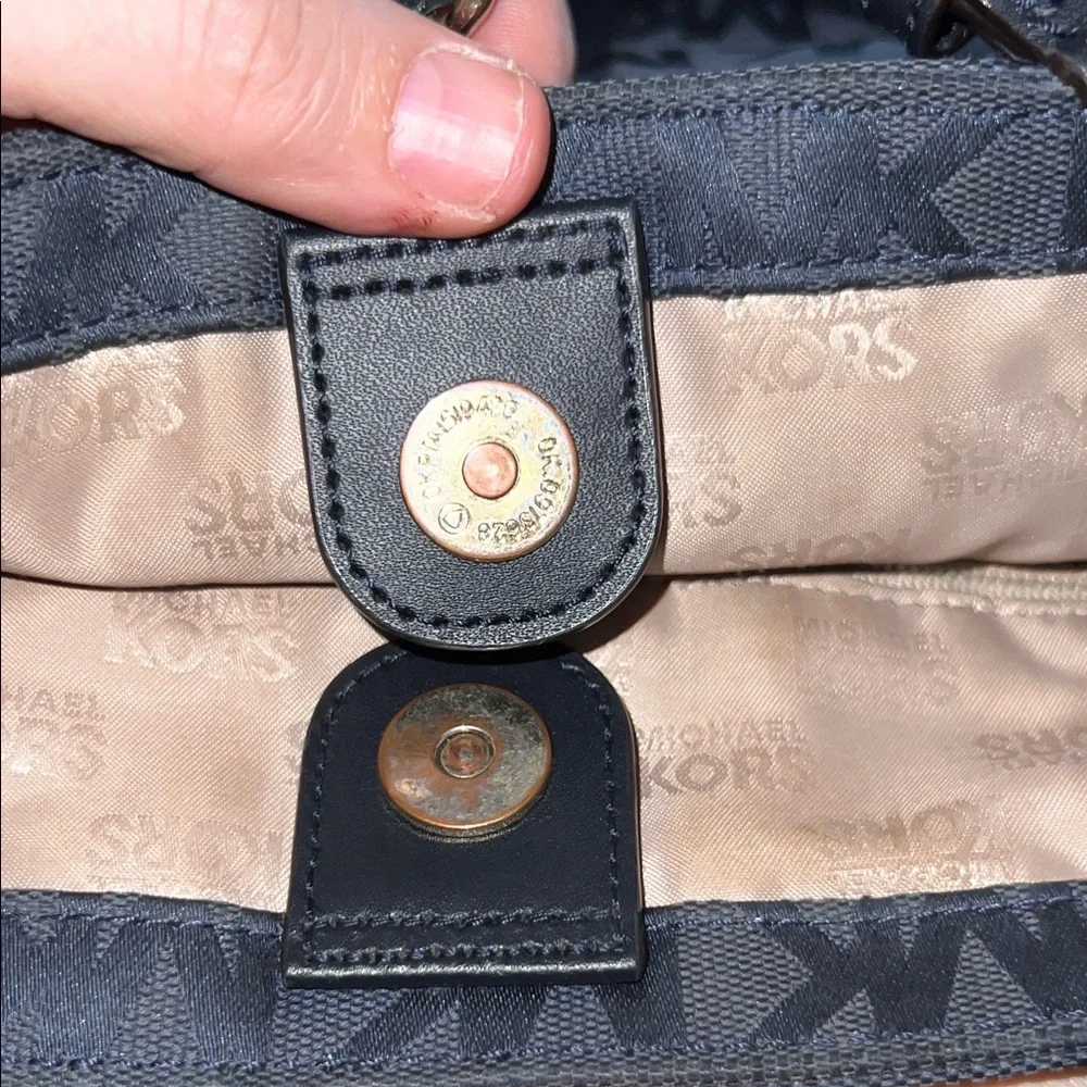 One of a Kind Michael Kors Black Jet set  Tote Bag
